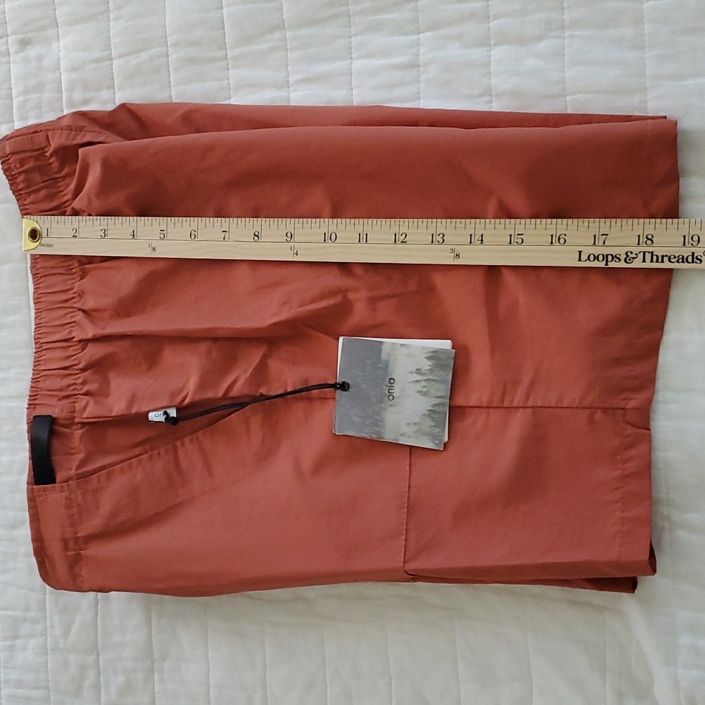 ONIA Men's Buckle Utility Hybrid Short Size M Spiced Ginger - Picture 11 of 13